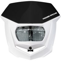 Framlampa Klar/Vit MOOSE RACING
