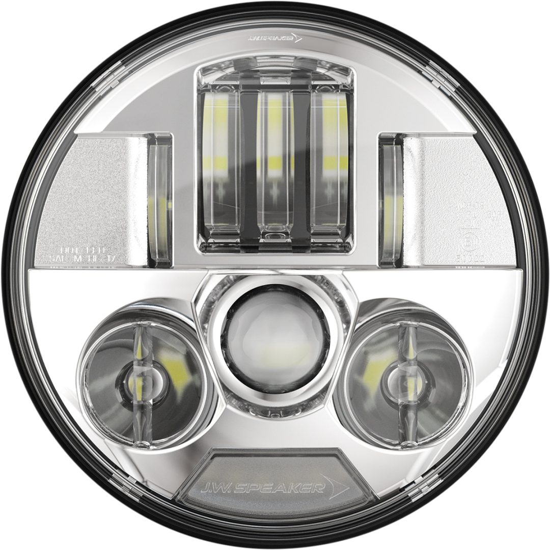 Framlampa Led 5 3/4" Klar/Krom J.W Speaker Strålkastare – bild 2