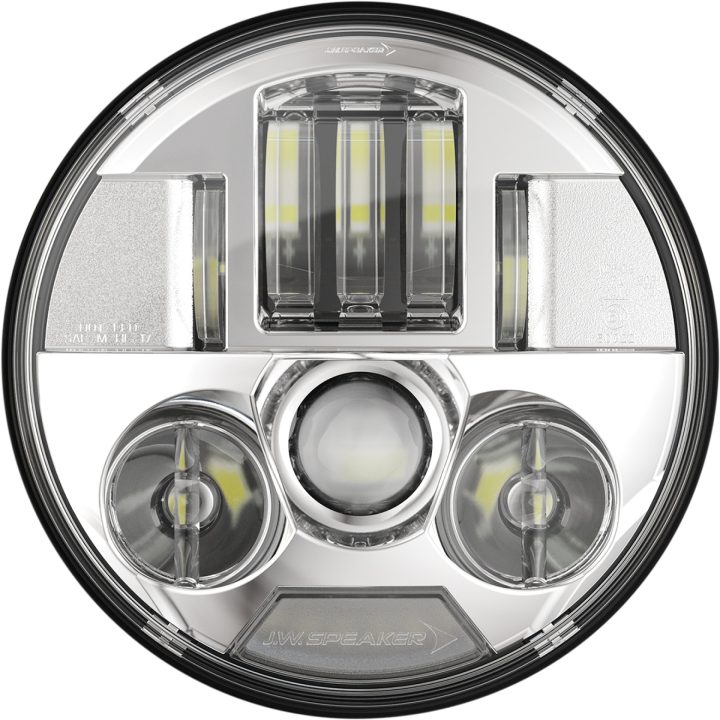 Framlampa Led 5 3/4" Klar/Krom J.W Speaker Strålkastare – bild 2