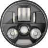 Framlampa Led 5 3/4" Klar/Svart J.W Speaker Strålkastare – miniatyr 2