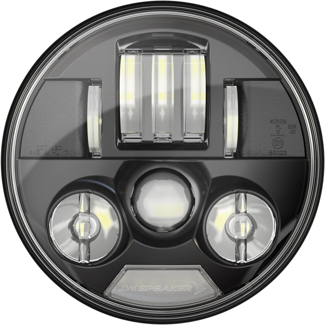 Framlampa Led 5 3/4" Klar/Svart J.W Speaker Strålkastare – bild 2