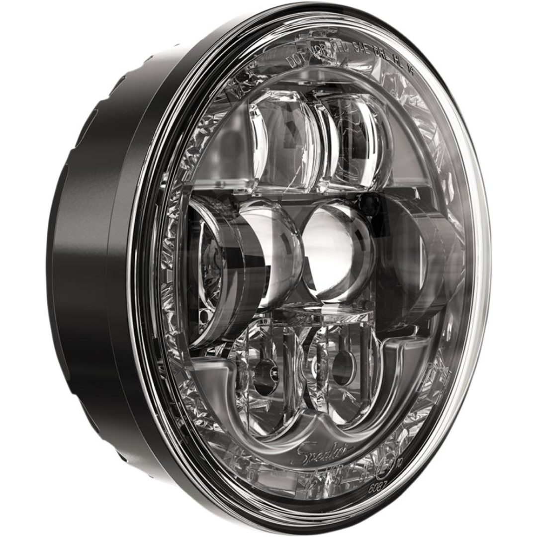 Framlampa Led Vit/Krom J.W Speaker Ljuskit