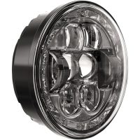 Framlampa Led Vit/Krom J.W Speaker