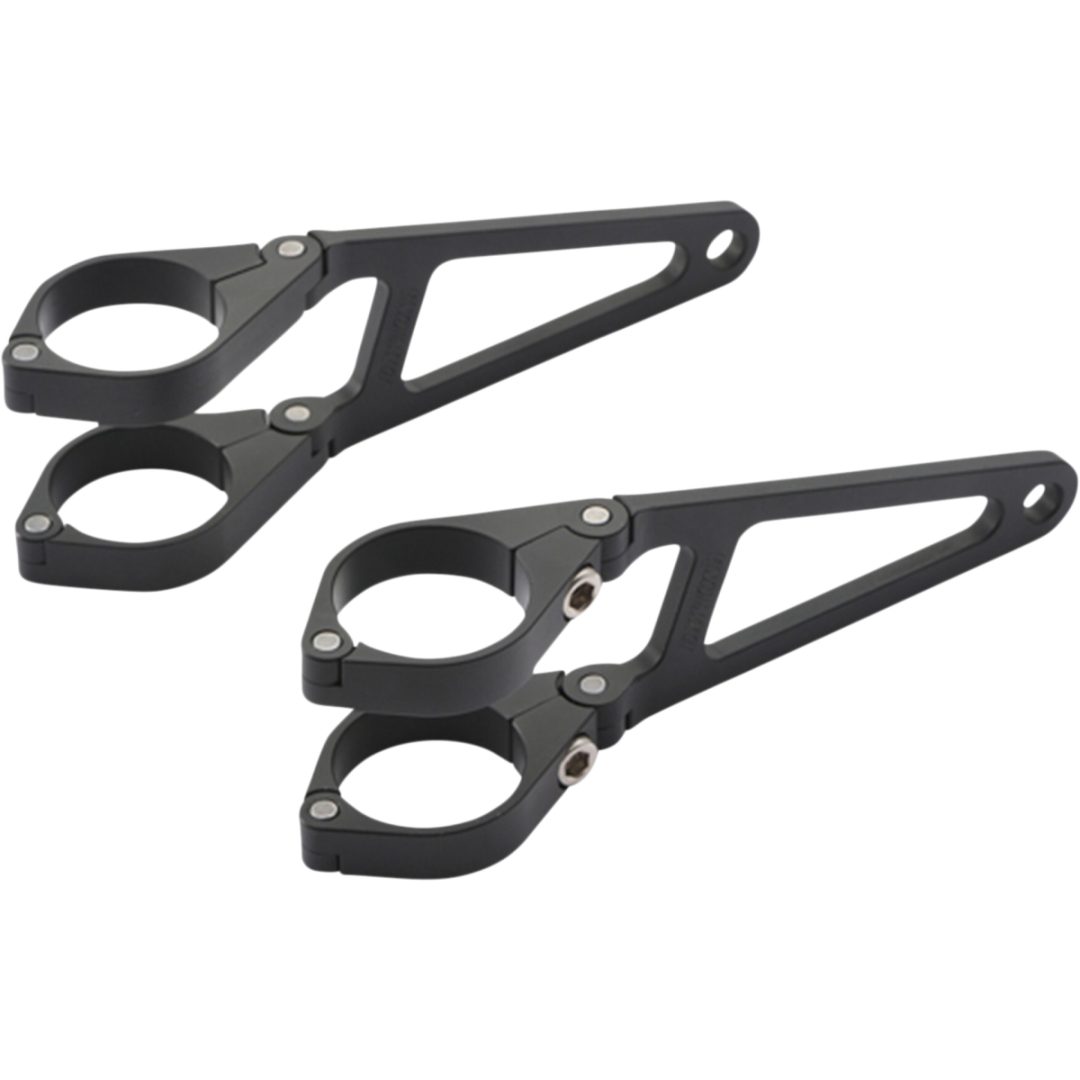 Framlampa Long Svart DAYTONA Monteringsfäste