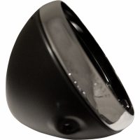 Framlampa Lucas Style 7" Sidomonterad Svart/Krom/Flat EMGO