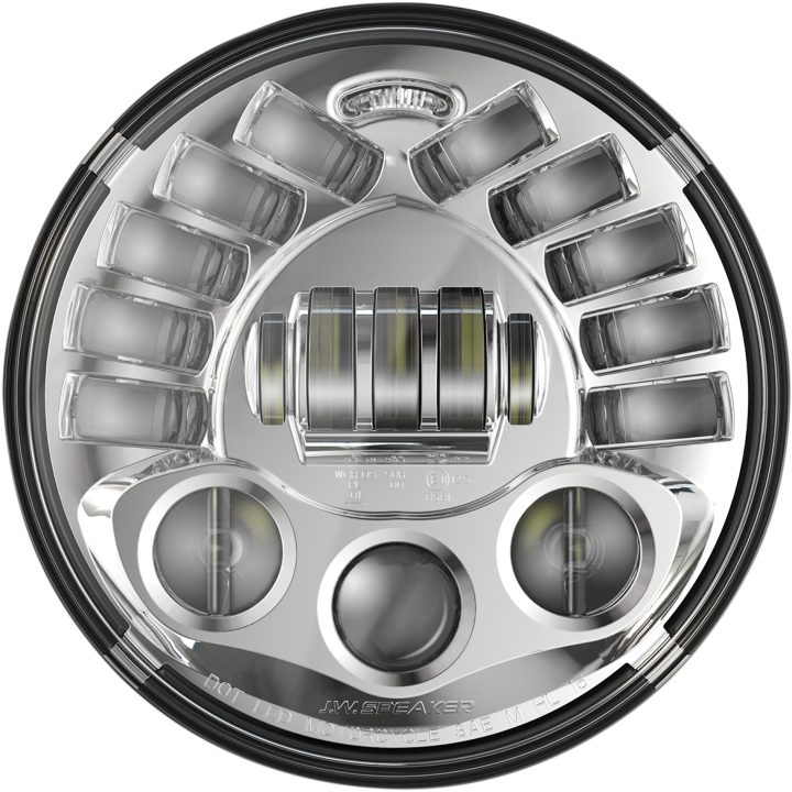 Framlampa Med Fotstöd Pedestal Mount Led Adaptive 2 Krom J.W Speaker Ljustavla – bild 2