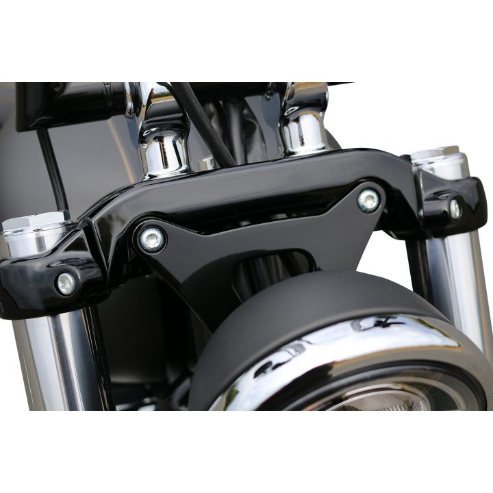 Framlampa Mt Brko Svart KODLIN MOTORCYCLE Fäste – bild 2