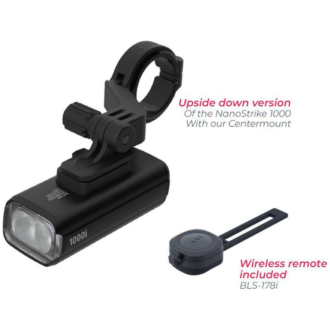 Framlampa NanoStrike 1000i Plus BBB