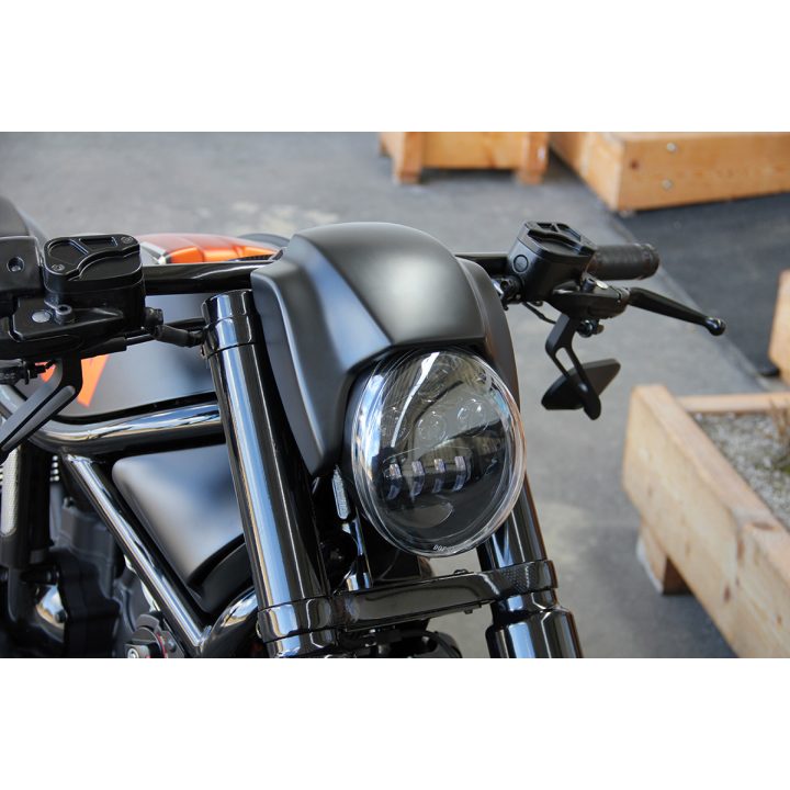 Framlampa New Night Rod Style CULT WERK Strålkastarmassk – bild 5