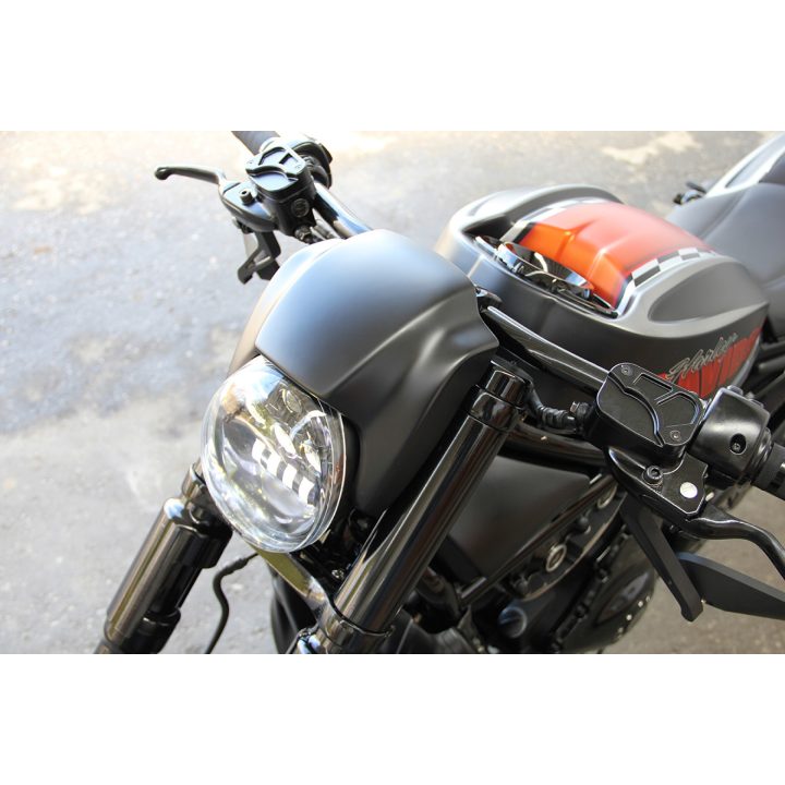 Framlampa New Night Rod Style CULT WERK Strålkastarmassk – bild 3