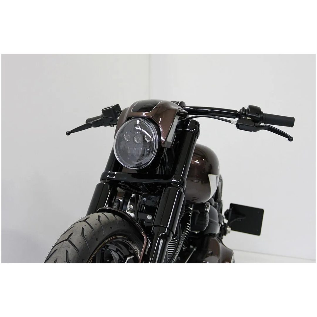 Framlampa Night Rod Style Svart CULT WERK Strålkastarsats – bild 2