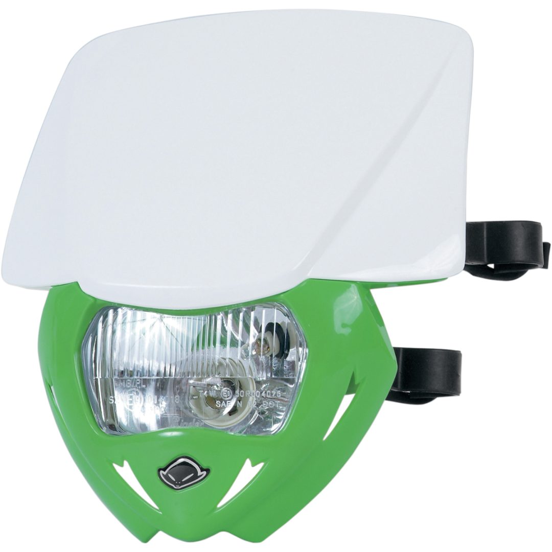 Framlampa Panther UFO Vit/Grön – bild 2