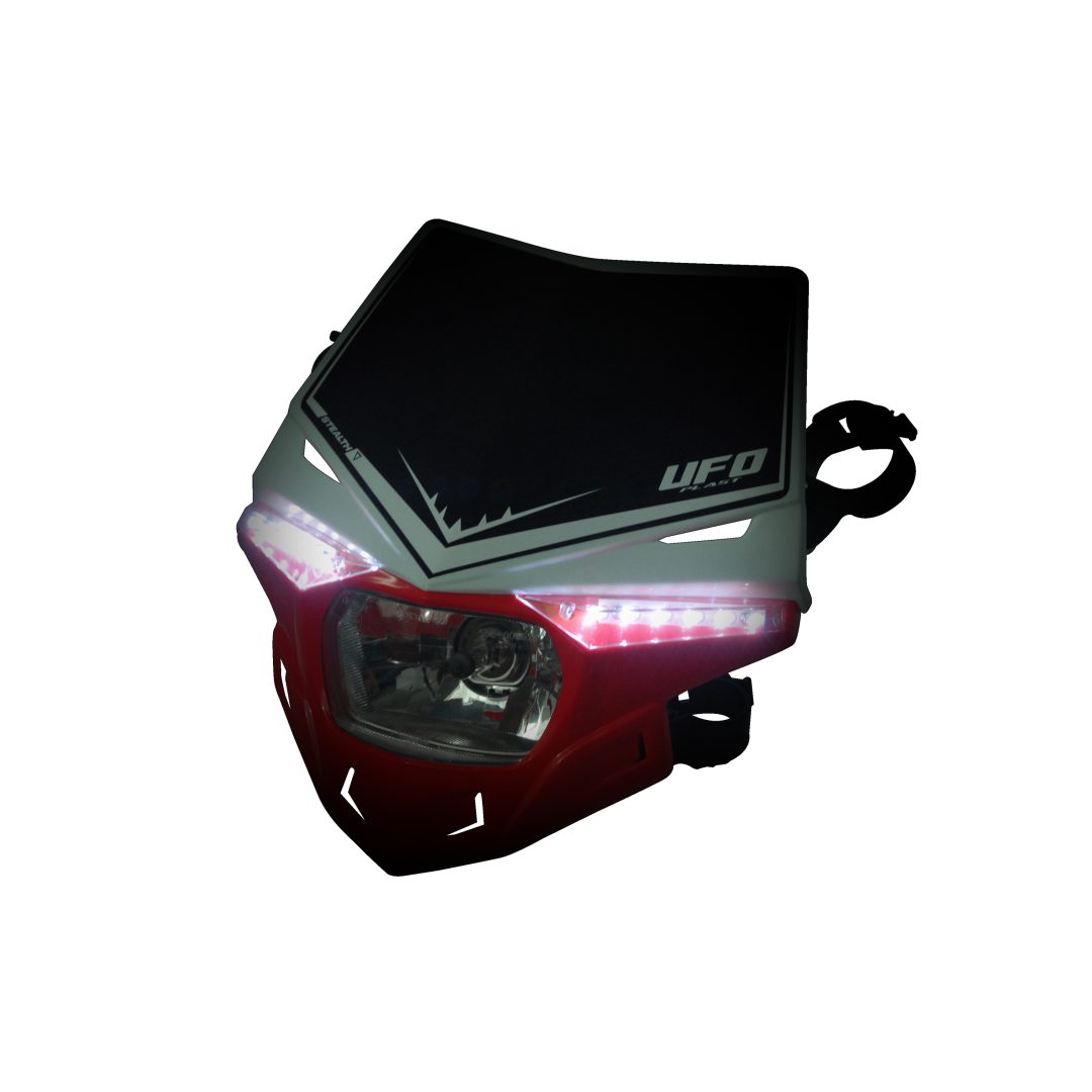 Framlampa Stealth Dual UFO Grön – bild 3