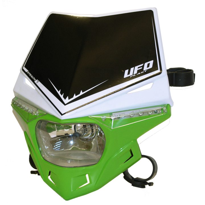 Framlampa Stealth Dual UFO Grön – bild 2