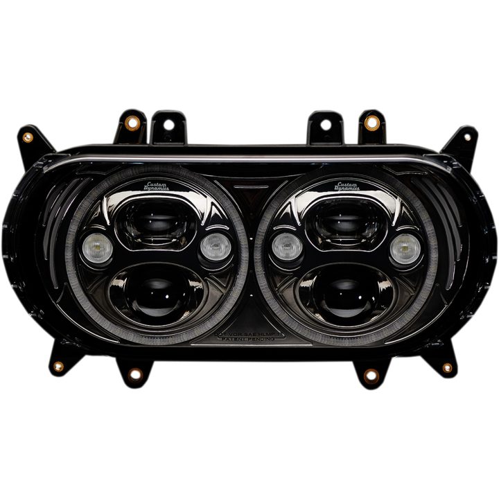 Framlampa Trubeam® Led Klar/Svart/Krom CUSTOM DYNAMICS Strålkastare – bild 3