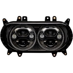 Framlampa Trubeam® Led Klar/Svart/Krom CUSTOM DYNAMICS