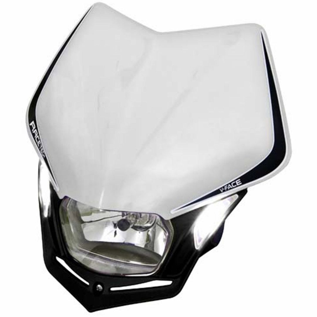 Framlampa V-Face LED Rtech Vit