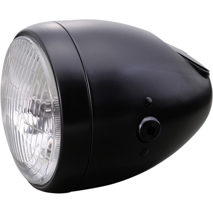 Framlampa Vintage Klar/Svart DAYTONA Strålkastare – bild 3
