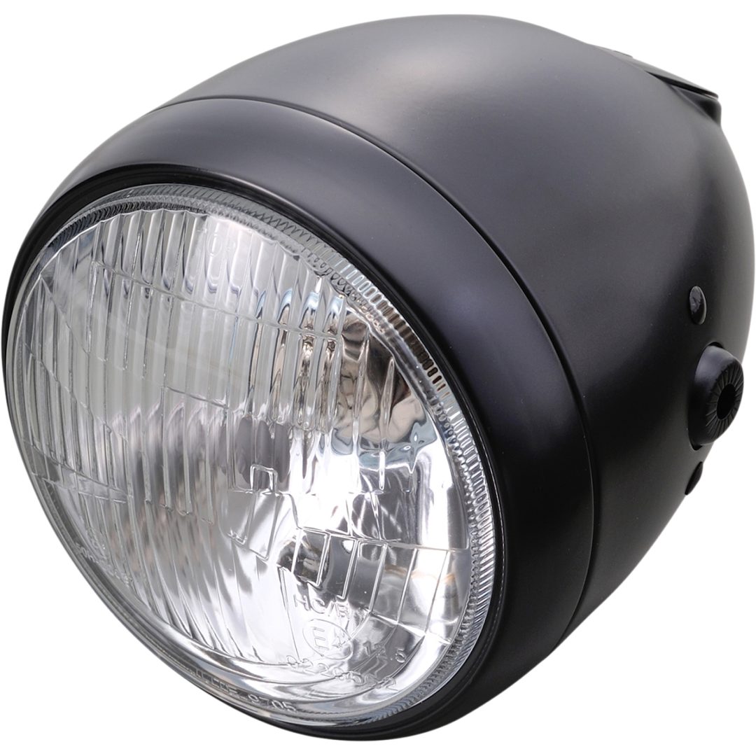 Framlampa Vintage Klar/Svart DAYTONA Strålkastare – bild 2