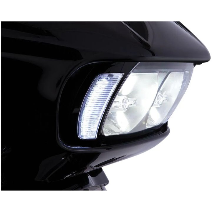 Framlampa/Blinkers Fang® Svart/Klar CIRO Infattning – bild 3
