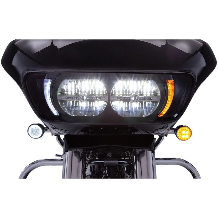 Framlampa/Blinkers Fang® Svart/Klar CIRO Infattning – bild 6