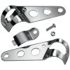 Framlampshållare Sidomonterad Krom DRAG SPECIALTIES 5 1/2 SIDE MNT HDLITE BKT – miniatyr 2