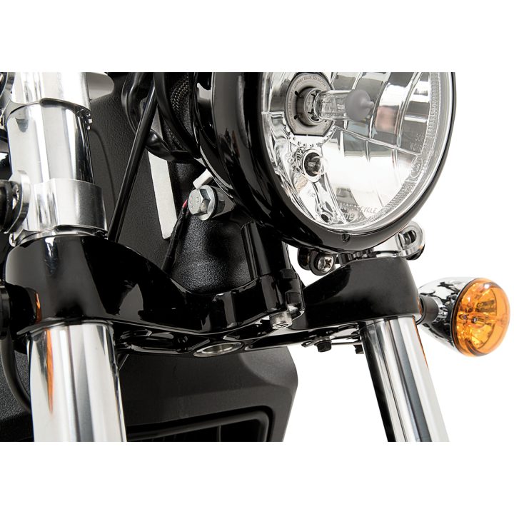 Framlampshöjningskit Headlight Riser Block Svart MEMPHIS SHADES Styrhöjarblock – bild 3