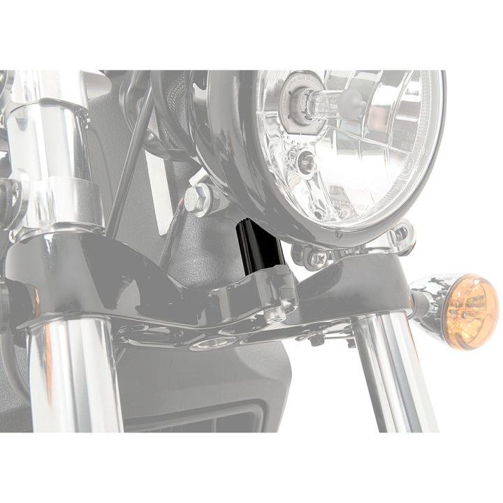 Framlampshöjningskit Headlight Riser Block Svart MEMPHIS SHADES Styrhöjarblock – bild 2