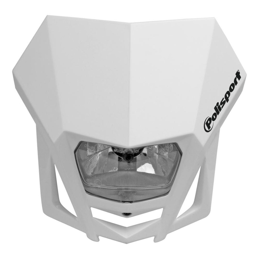 Framljus LMX H4 Polisport Vit