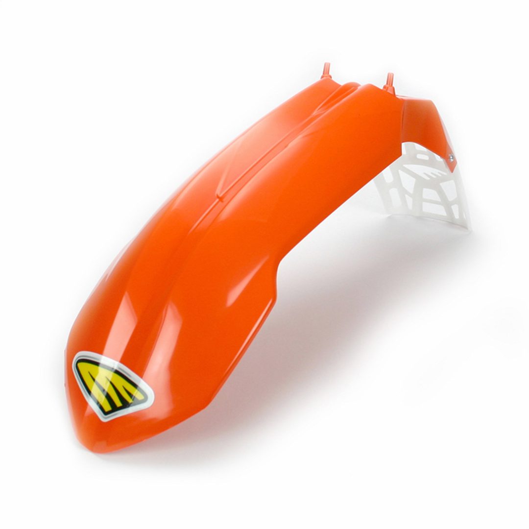 Framskärm CYCRALITE Ventilerad Cycra Ventilerad Framskärm: Orange 2007-12 KTM 125-525