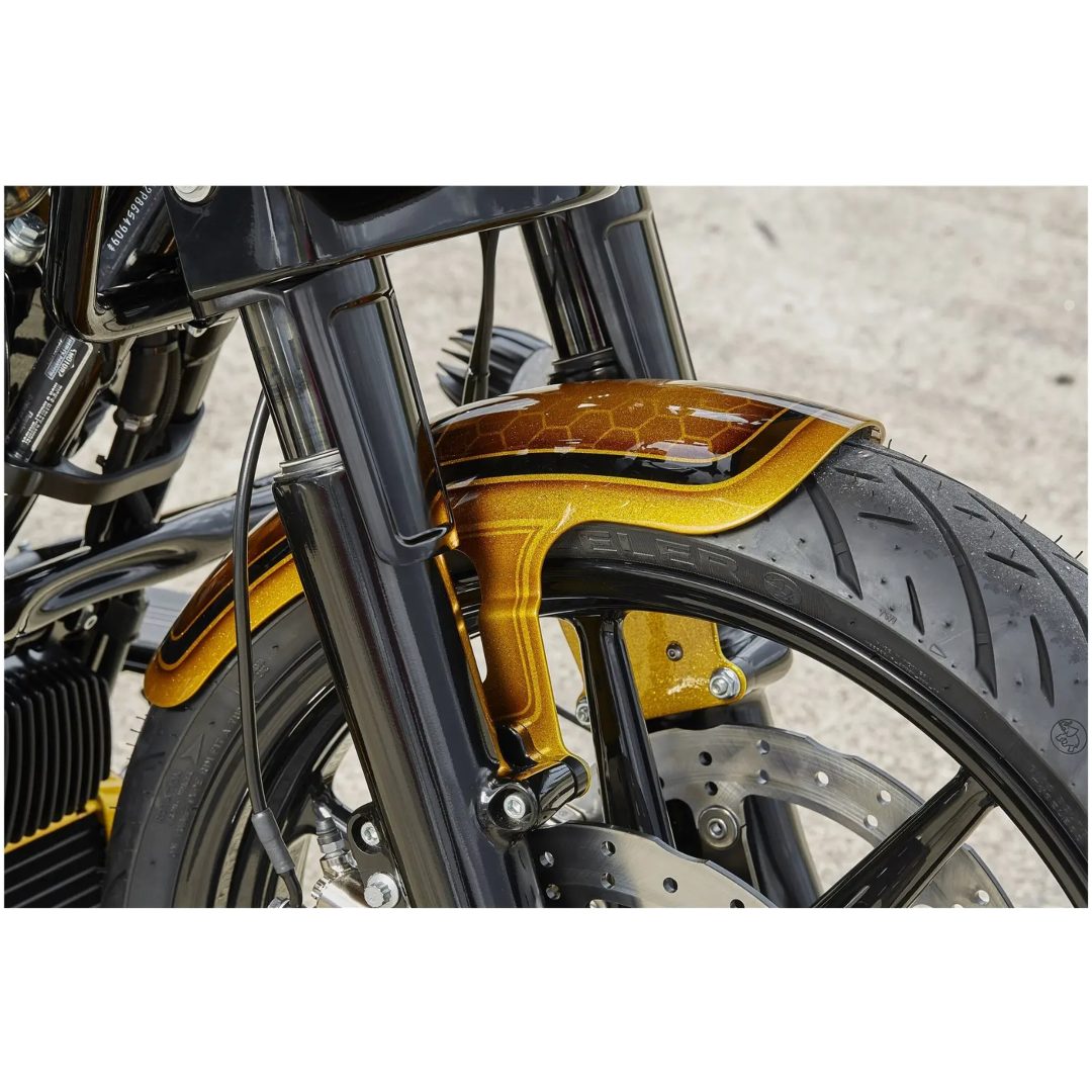 Framstänkskärm Touring Rå RICKS MOTORCYCLES – bild 2