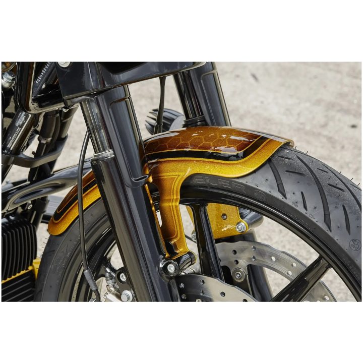 Framstänkskärm Touring Rå RICKS MOTORCYCLES – bild 2