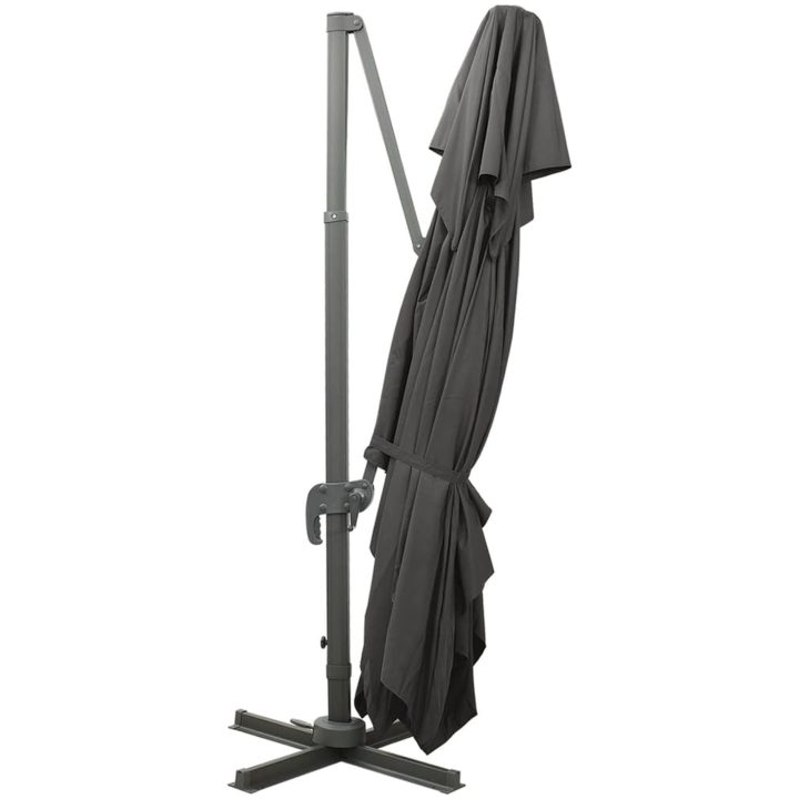 Frihängande trädgårdsparasoll med ventilation 400x300 cm vidaXL 300 x 400 cm – bild 4