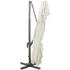 Frihängande trädgårdsparasoll med ventilation sand 400x300 cm vidaXL 300 x 400 cm – miniatyr 5