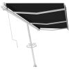 Fristående automatisk markis antracit vidaXL 600 x 300 cm – miniatyr 3