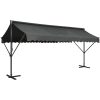 Fristående markis antracit vidaXL 5 x 3 m – miniatyr 1