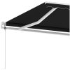 Fristående markis automatisk antracit vidaXL 600 x 350 cm – miniatyr 11