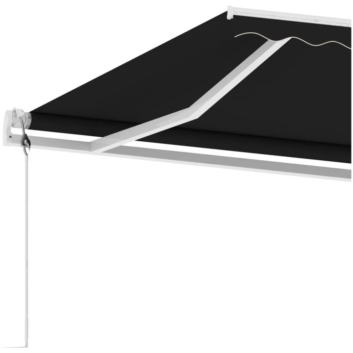 Fristående markis automatisk antracit vidaXL 600 x 350 cm – bild 11