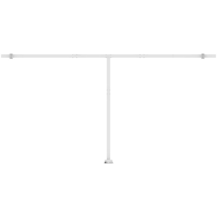 Fristående markis automatisk gräddvit vidaXL 600 x 350 cm – bild 10
