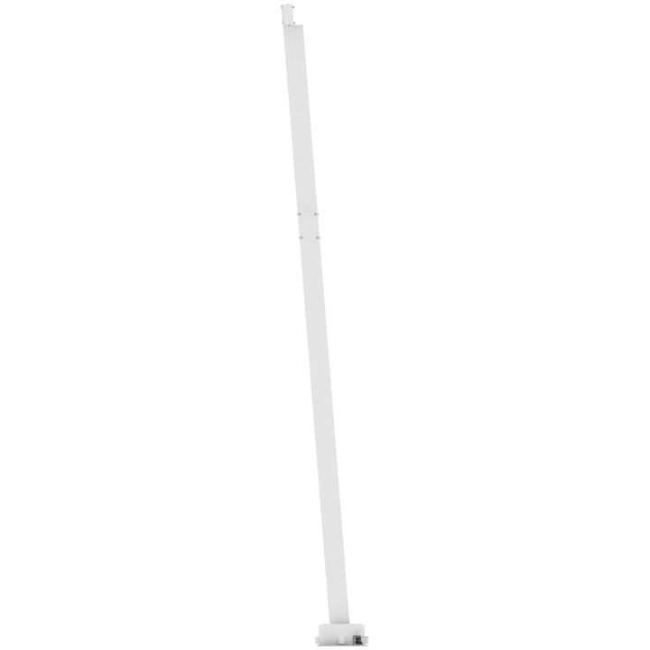 Fristående markis manuellt infällbar gul/vit vidaXL 600 x 300 cm – bild 10