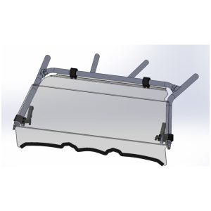 Front Full Tilt Windshield Yamaha YXZ1000 DIRECTION 2