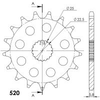 Front Sprocket 1185-17.2 SUPERSPROX