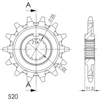 Front Sprocket 192-14.1 SUPERSPROX