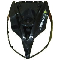 FRONTKÅPA SVART SportX S 2009- MED DEKAL
