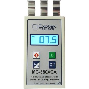 Fuktmätare för trä-, byggmaterial (oförstörande) MC-380XCA / MC-160SA EXOTEK