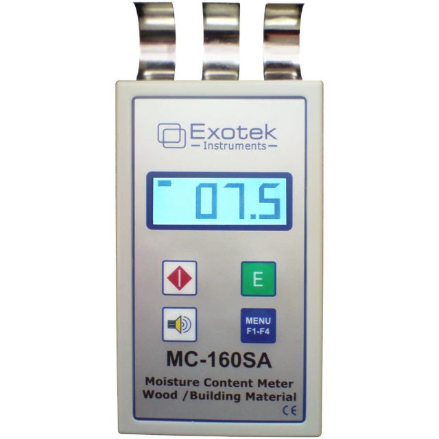 Fuktmätare för trä-, byggmaterial (oförstörande) Exotek MC-380XCA / MC-160SA