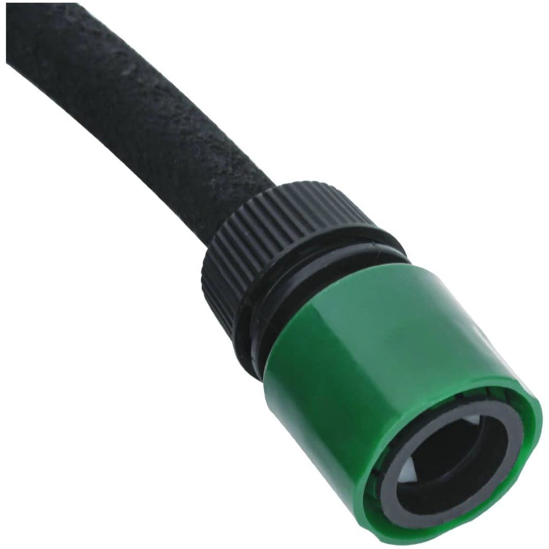 Fuktslang svart 0,6" gummi vidaXL 10 m – bild 5
