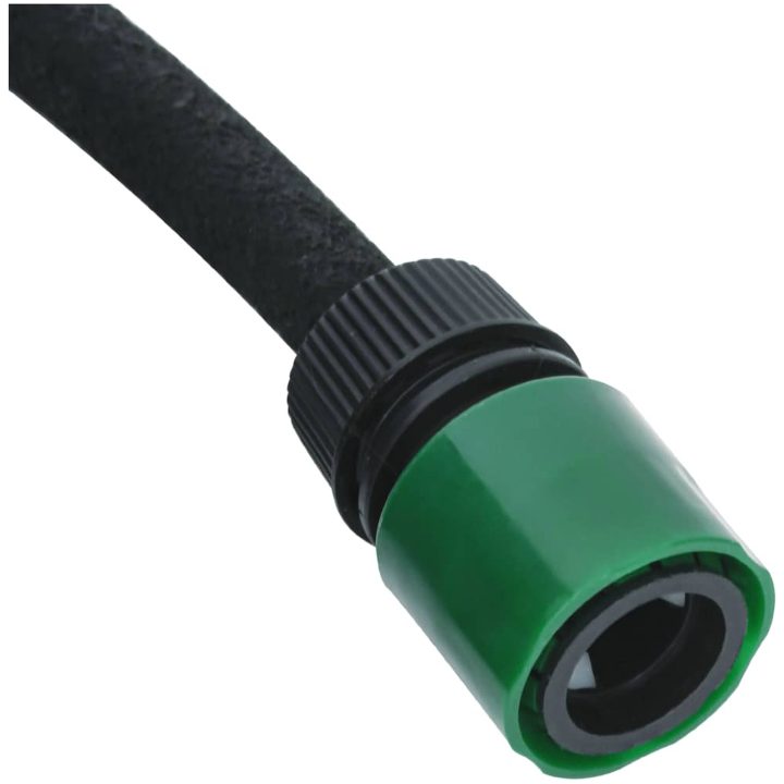 Fuktslang svart 0,6" gummi vidaXL 10 m – bild 5