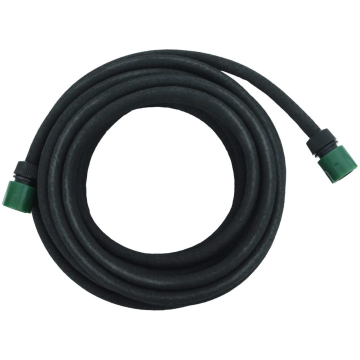 Fuktslang svart 0,6" gummi vidaXL 10 m – bild 4
