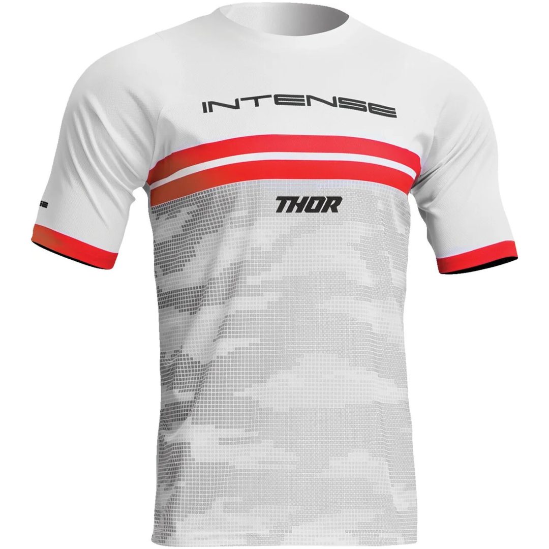Funktions T-Shirt Assist Decoy Camo Vit/Röd THOR XS